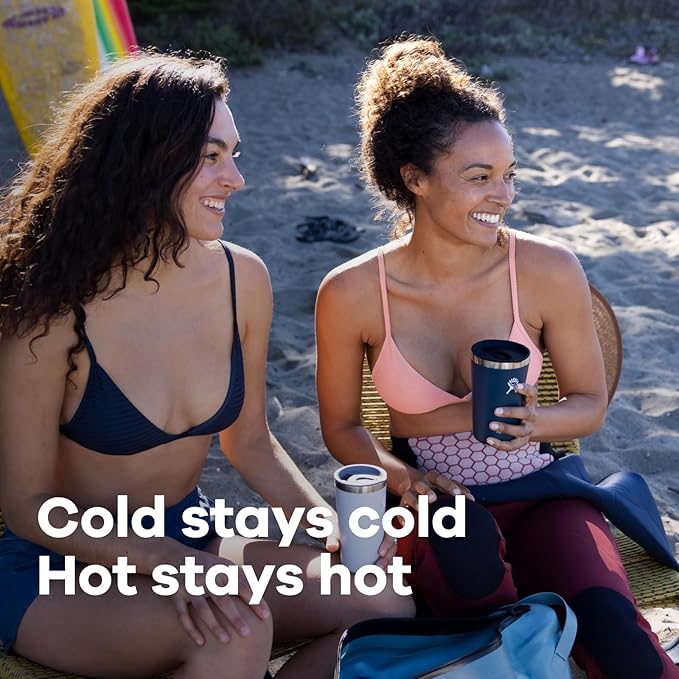 Hydro Flask All Around Stainless Steel Tumbler with Lid and Double-Wall Vacuum Insulation