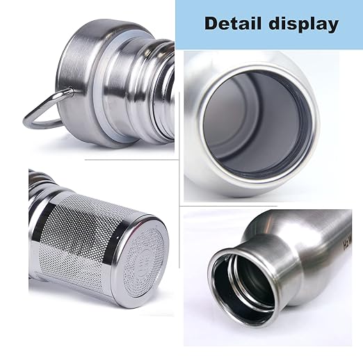 Hydrogen Water Bottle | Insulated Stainless Steel Alkaline Water Flask Energy Water Ionizer with Filter to Enhance Drinking Water