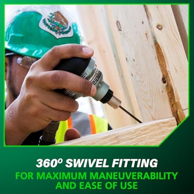 Metabo HPT Palm Nailer, Pro-preferred Pneumatic Power Nailers, Palm Tool for Joist Hangers & Connectors, Magnetic Nose for Precise Fastening, 360° Swivel Plug, 2-1/2″ to 3-1/2″ Bulk Fasteners, NH90AB