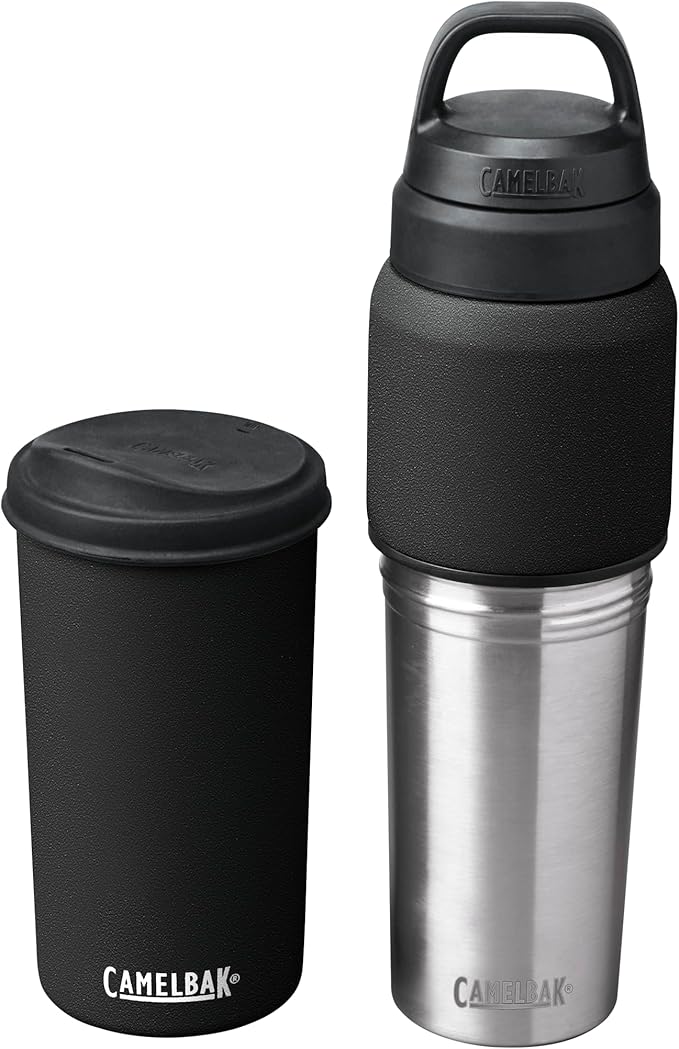 CamelBak MultiBev Water Bottle & Travel Cup – Insulated Stainless Steel