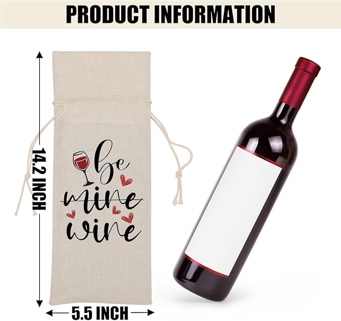Funny Wine Quotes Wine Bag Wine Tasting Party Supplies for Wine Lovers Women Men Bride Groom Coworker Christmas Birthday Wedding Bachelorrette Party Wine Bags