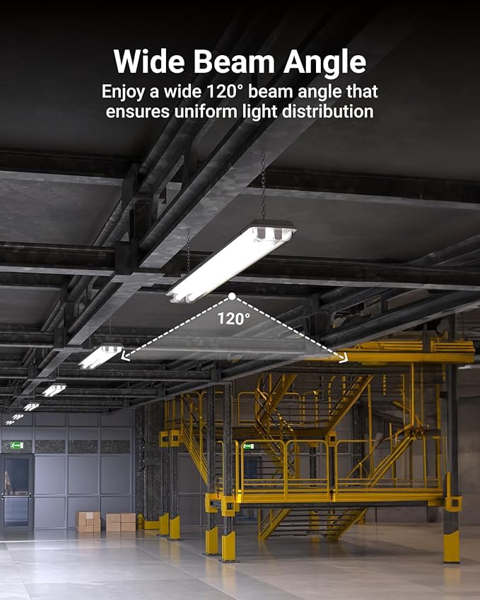 Sunco 50 Pack T8 LED Bulbs 4 Foot, LED Fluorescent Tube Replacement, 4ft LED Tube Light, Ballast Bypass, 2200 LM, 18W, 4000K Cool White, Single Ended Power, Clear Lens, UL