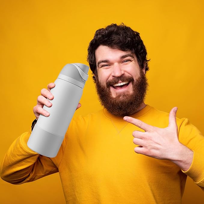 2PCS Silicone Water Bottle Boot for Owala 24oz 32oz 40oz, Protective Bottom Bumper Anti-Slip Sleeve for FreeSip, Twist, and Flip Stainless Steel Bottles, Dishwasher Safe and BPA Free