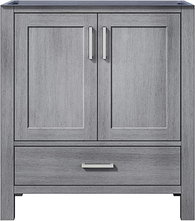 Big Sur 30 in. W X 22 in. D Distressed Grey Single Bath Vanity Cabinet Without Countertop