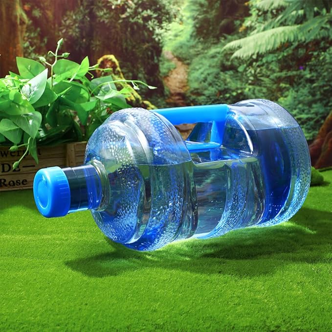 Tofficu 1.5 Gallon Water Jug Portable Water Container with Cover and with Handle, Camping Water Container Water Storage Containers for Outdoor Hiking