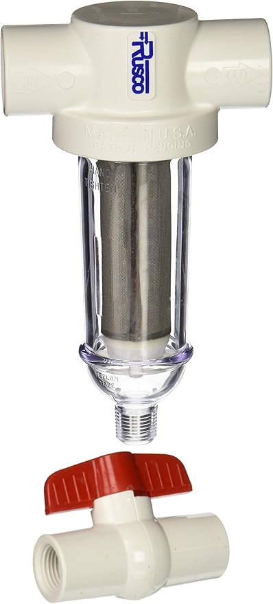 Rusco 1-140ss-f Stainless Steel Screen Spin-down Filter System