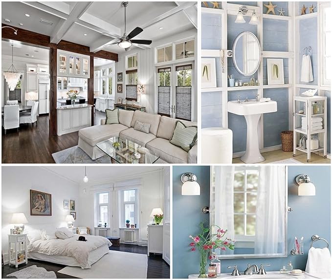 XININSUN T10 Led Bulb, 8W Dimmable Led Tubular Bulbs, 75-100 Watt Equivalent,4000K Daylight, 850lm, Clear Glass, E26 Base Lamp Bulb, for Cabinet Display Cabinet etc,No Flicker,3 Pack.