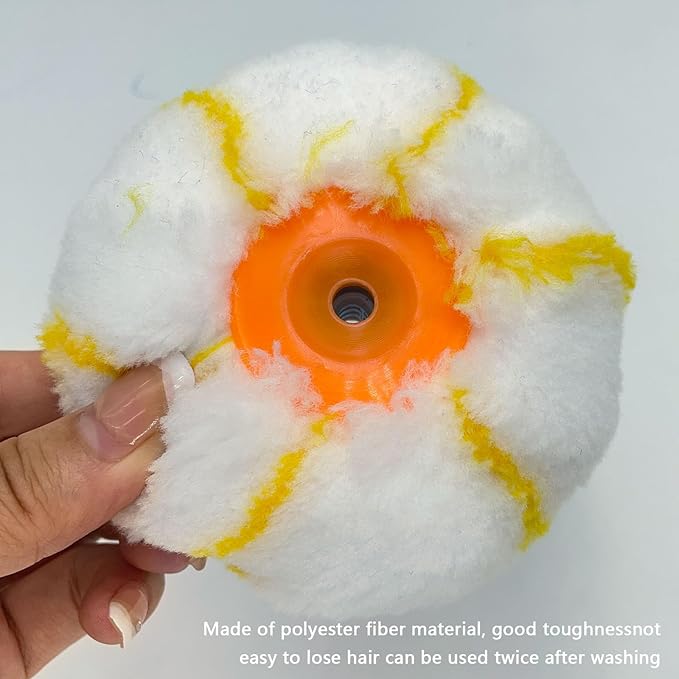 Corner Paint Roller Covers Set, 4 pcs Corner Paint Roller Covers, Corner Roller Replacement Sleeve