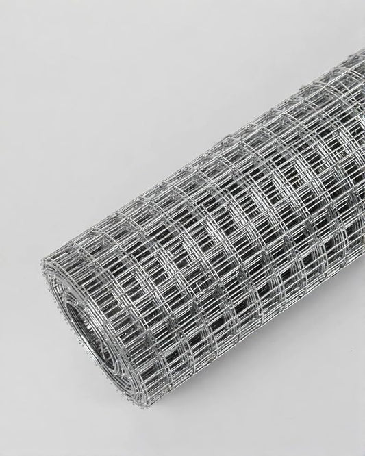 Hardware Cloth 36in x 20ft 1/2 Inch 19 Gauge, Hot-Dipped Galvanized Welded Wire Mesh, Low Carbon Steel, Animal Cage Wire Netting, Garden Wire Mesh