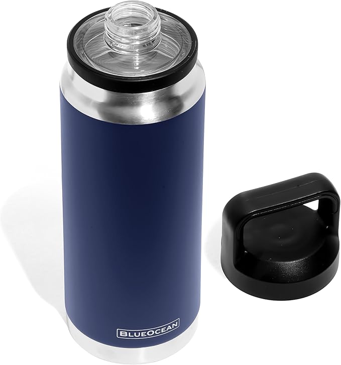 Classic 27 oz Water Bottle, Insulated Stainless Steel With Pro-Tough Lid | Perfect Insulated Water Bottle And Tumbler As Travel Water Bottle, Bike Water Bottle, Or Gym Water Bottle (Navy)