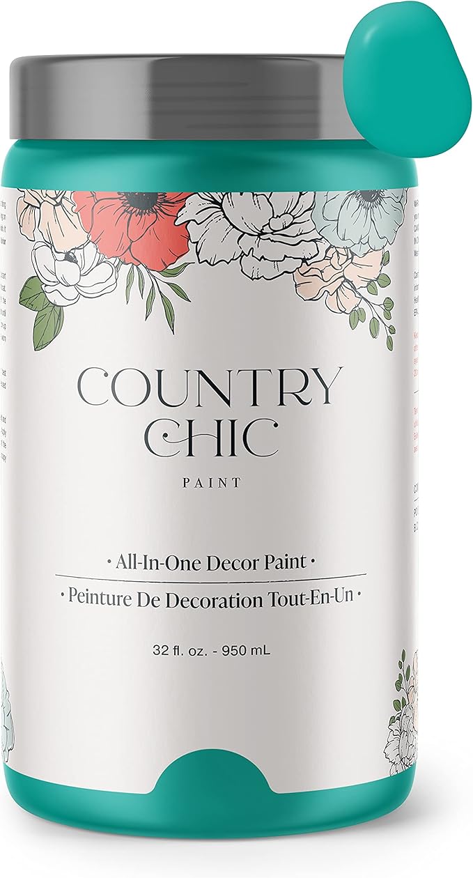 Chalk Style Paint - for Furniture, Home Decor, Crafts - Eco-Friendly - All-in-One - No Wax Needed (Quart (32 oz), Whoop-de-do)