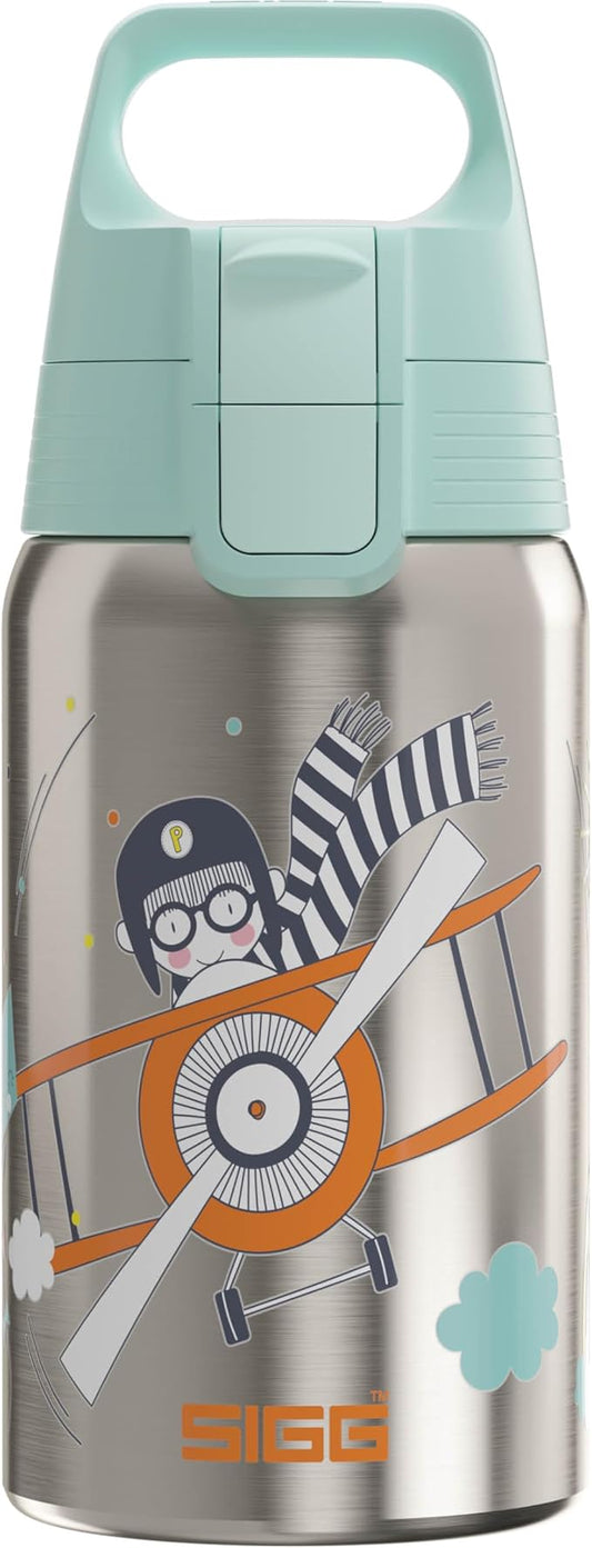 SIGG - Stainless Steel Kids Bottle - Shield One - Suitable For Carbonated Beverages - 17 Oz