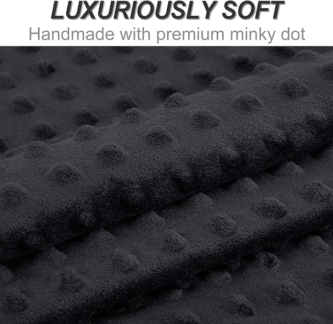 Heart Surgery Recovery Pillow for After Heart Surgery Open Heart Surgery Gifts Triple Bypass Heart Transplant Cough Pillow with Pocket for Cooling Pack, Minky Dot Black