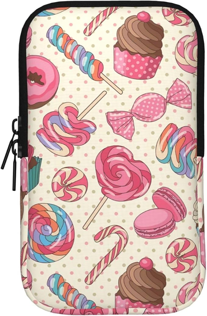 Galaxy Mandala Water Bottle Pouch for Stanley Cup 40oz 30oz,Personalized Gym Purse for Men Women, Tumbler Pouch with Versatile Pocket Water Bottle Bag for Cards, Keys, Phone