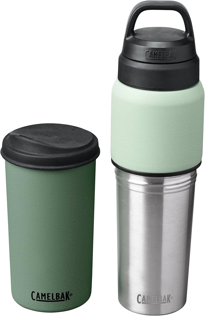 CamelBak MultiBev Water Bottle & Travel Cup – Insulated Stainless Steel