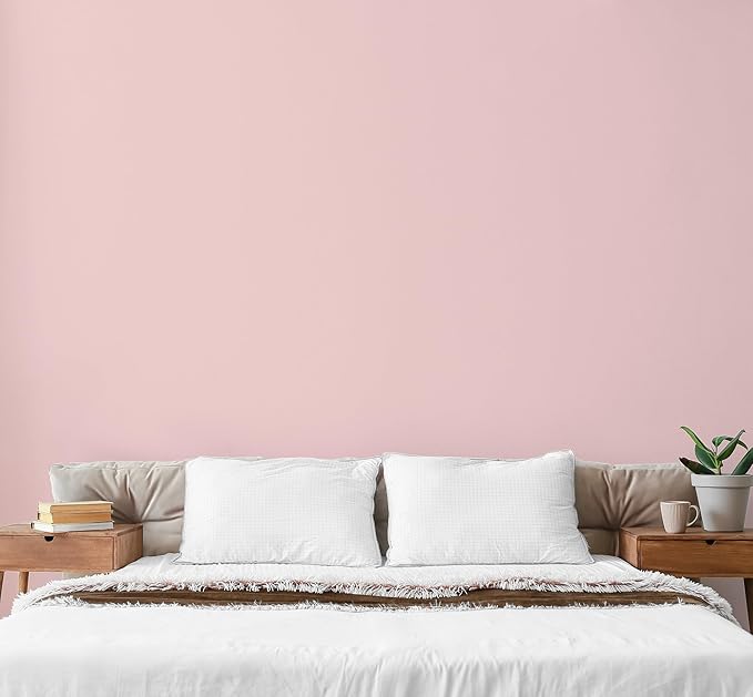 EVOLVE Paint & Primer: Environment-friendly, Low Sheen with One-coat Coverage for Interior & Exterior surfaces (Posy Pink, 1-Gallon)