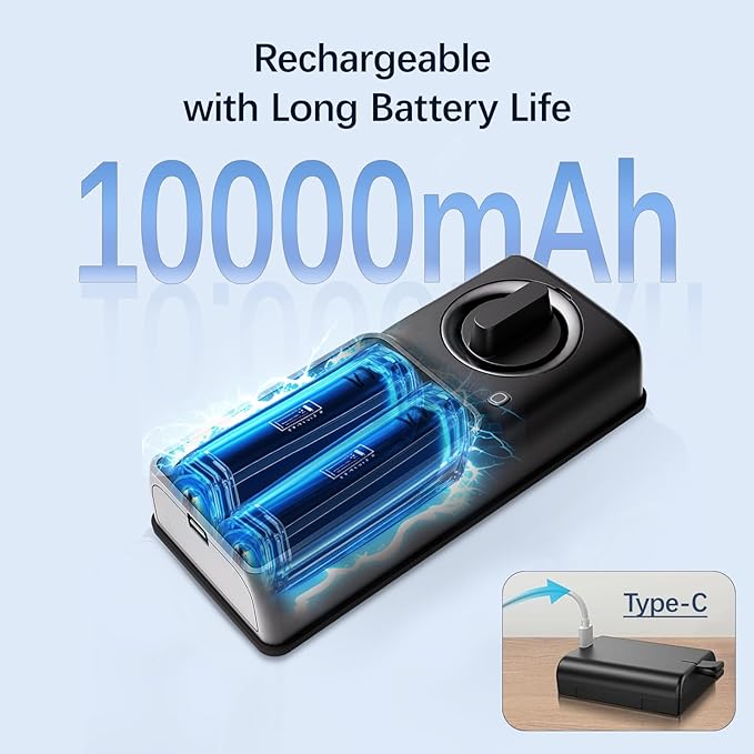 Video Smart Lock S398, 4-in-1 Camera + Video Doorbell + Fingerprint Keyless Door Lock + Indoor Display Monitor, Smart Wi-Fi Deadbolt, App Remote Control, Easy Installation, Chime Included