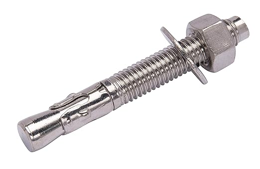 Bolt Dropper 1/2" x 3-3/4" Wedge Anchor (5 Pack), 18-8 (304) Stainless Steel