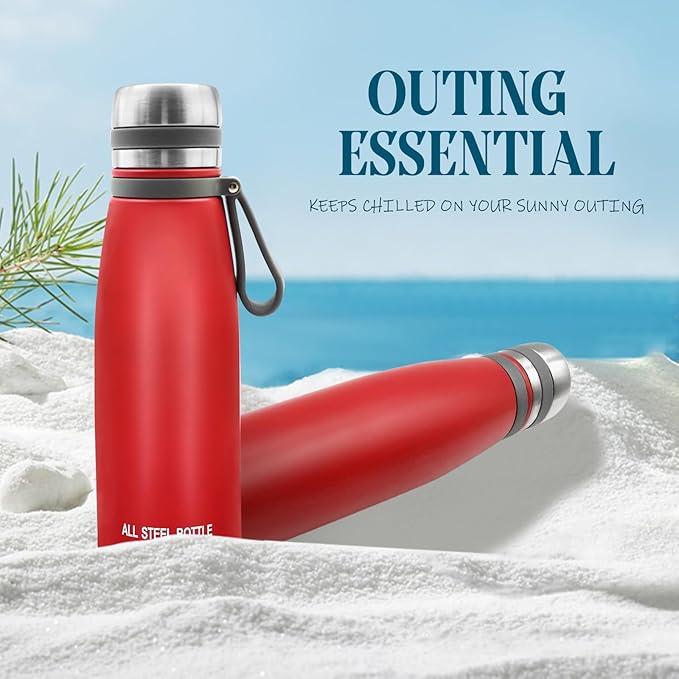 22oz Thermos for Hot and Cold Drinks, Coffee Thermos Water Bottle, Wide Mouth Thermal Cups- Leakproof Stainless Steel Insulated Thermos - Commute, Travel, and Picnic Friendly