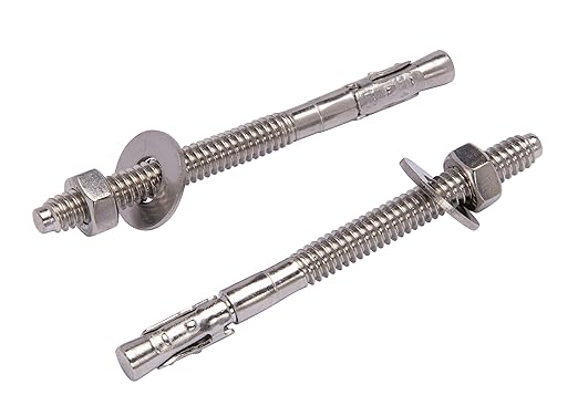 Bolt Dropper 1/4" X 3-1/4" Wedge Anchor (10pc), 18-8 Stainless Steel