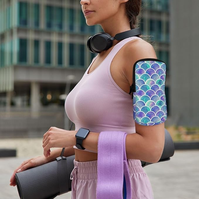 Galaxy Mandala Water Bottle Pouch for Stanley Cup 40oz 30oz,Personalized Gym Purse for Men Women, Tumbler Pouch with Versatile Pocket Water Bottle Bag for Cards, Keys, Phone