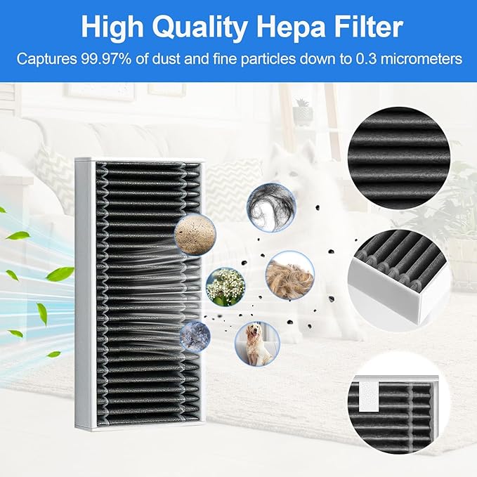 X9 Pro Omni Accessories for ECOVACS X9 PRO OMNI / X9 OMNI Replacement Parts Accessory Kit 2 Anti Tangle Main Brush 2 Roller Mop 6 Dust Bags 6 Side brush 4 Filter 1 Cleaning Brush