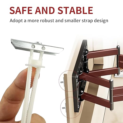 40PCS Heavy Duty Drywall Anchors with Bolts for 1/4"-20, 270+ lbs Hollow Wall Anchors for TV Mounting Kit,Drywall Toggle Bolt - Zinc Plated, Easy Install