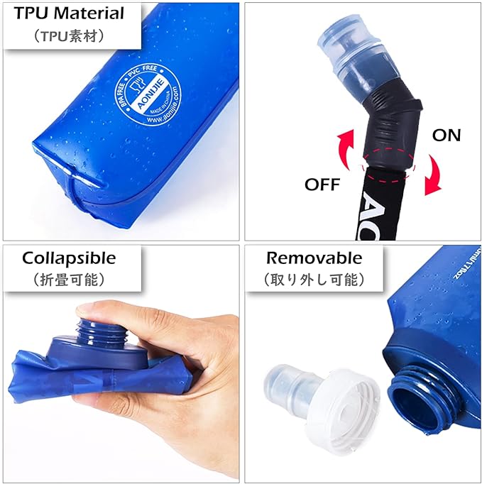 TRIWONDER Hydration Bladder Water Reservoir 1.5 Liter 2L 3L BPA Free for Running Cycling Hiking Camping Backpack