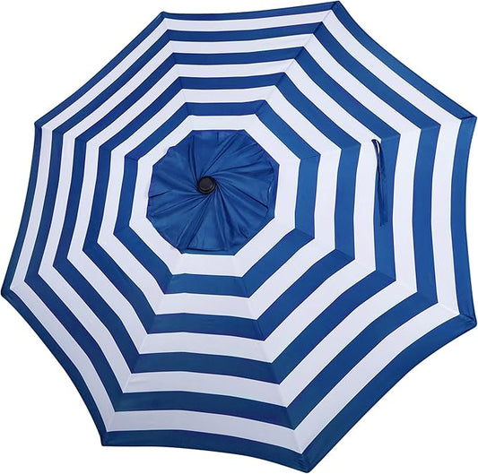 Blissun 9ft Patio Umbrella Replacement Canopy, Market Umbrella Top, Outdoor Table Umbrella Canopy for 8 Ribs, Canopy Only