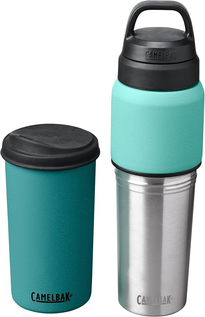 CamelBak MultiBev Water Bottle & Travel Cup – Insulated Stainless Steel