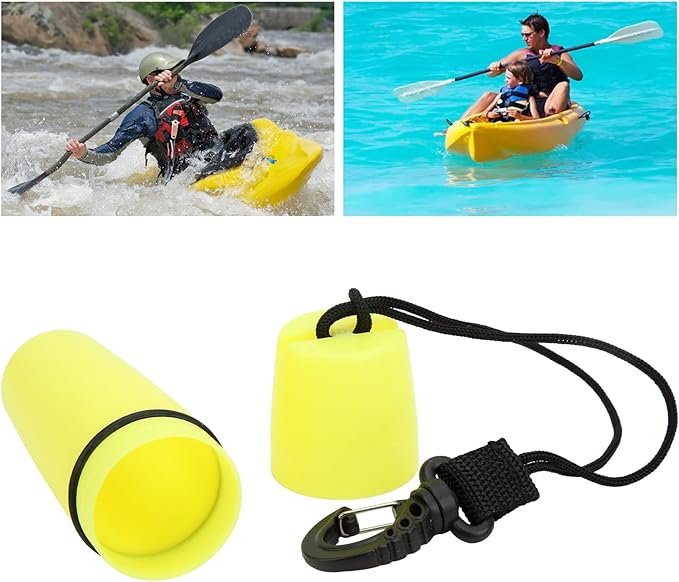 Kayak Container Bottle, Compact Size ABS Waterproof Container Impact Resistant for Diving for Water Sports