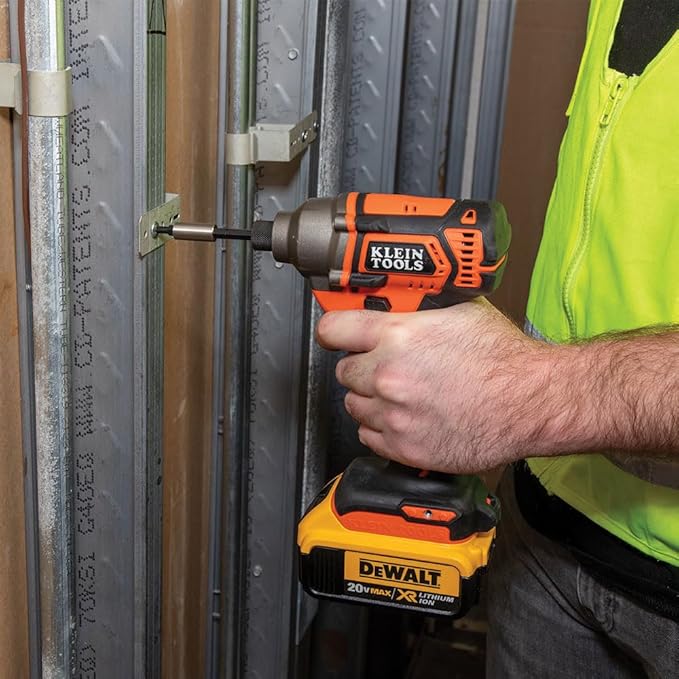 Klein Tools 33800 Impact Driver Bit Set, 35-Piece, S2 Steel with Phillips, Slotted, Square, TORX Bits and Magnetic Nut Drivers in MODbox Case