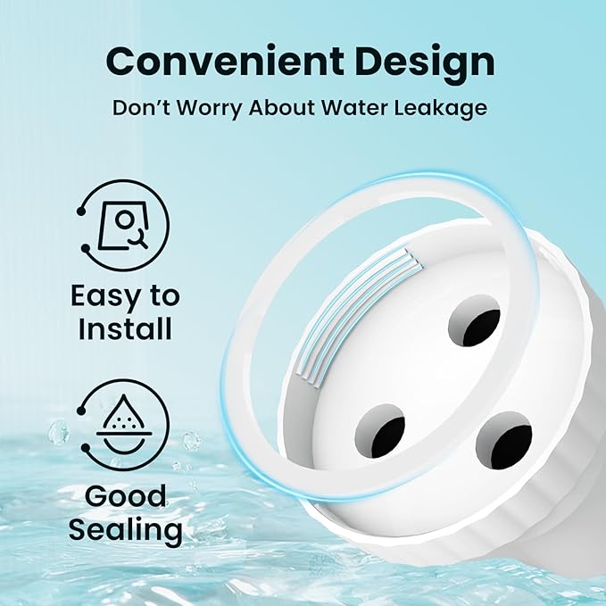 ICEPURE Replacement for EPIC Water Filter Pitcher, 150 Gallon Pitcher Water Filter Compatible with Epic Pure, BPA Free, Removes Lead, Chlorine, Odors, PFOA/PFOS, 2PACK