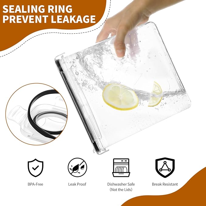 Cereal Containers Storage Set (4L / 135.2oz), 4PCS Airtight Food Storage Containers with Lids, Cereal Dispensers for Kitchen Pantry Organization and Storage with Pour Spout, 20 Labels, Marker