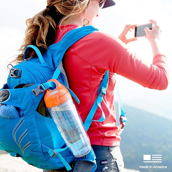 Tervis Softball - All Over Made in USA Double Walled Insulated Tumbler Travel Cup Keeps Drinks Cold & Hot, 24oz Water Bottle - Gray Lid, Classic