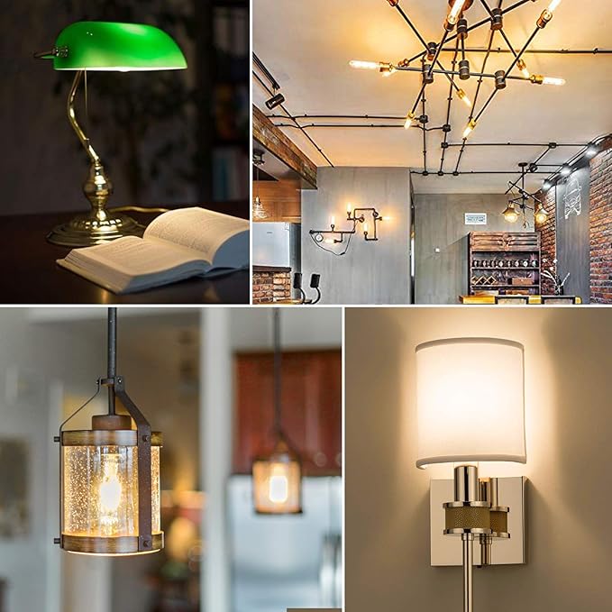 XININSUN T10 Led Bulb, 8W Dimmable Led Tubular Bulbs, 75-100 Watt Equivalent, 2700K Soft Warm White,850lm, Clear Glass, E26 Base Lamp Bulb, for Cabinet Display Cabinet etc,3 Pack.