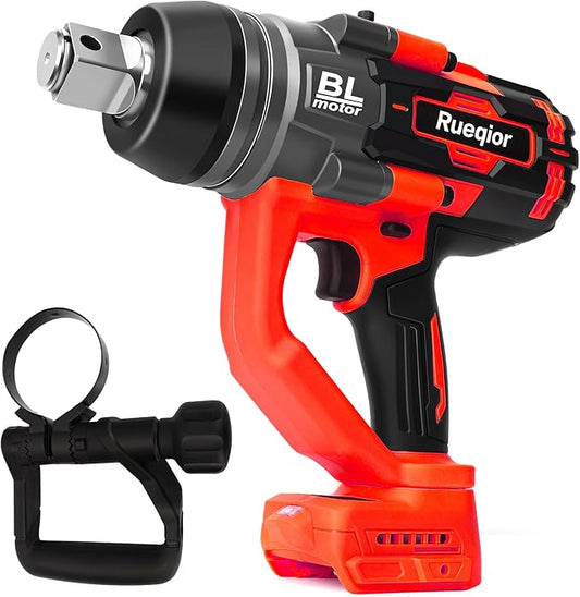 Cordless Impact Wrench 1" for Milwaukee 18V Battery, Impact Wrench 2250FT-LBS(3000N.m) High Torque Brushless Electric Impact, with 4 Modes Power Impact Driver for Car, Truck, Mower (No Battery)