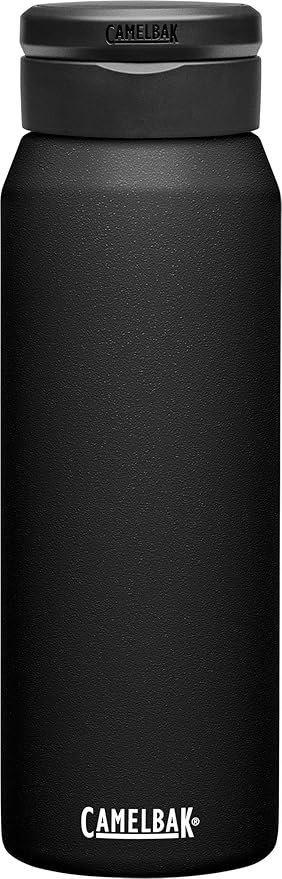 CamelBak Fit Cap Vacuum Stainless Insulated Water Bottle - 32oz, Black