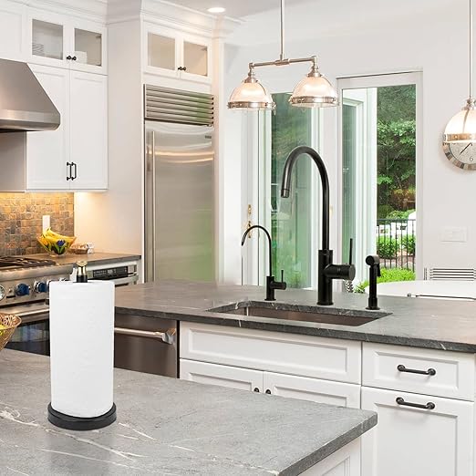 Kitchen Water Filter Faucet Fits Most Reverse Osmosis Units or Water Filtration System in Non-Air Gap, Only for Cold Water (Matte Black)