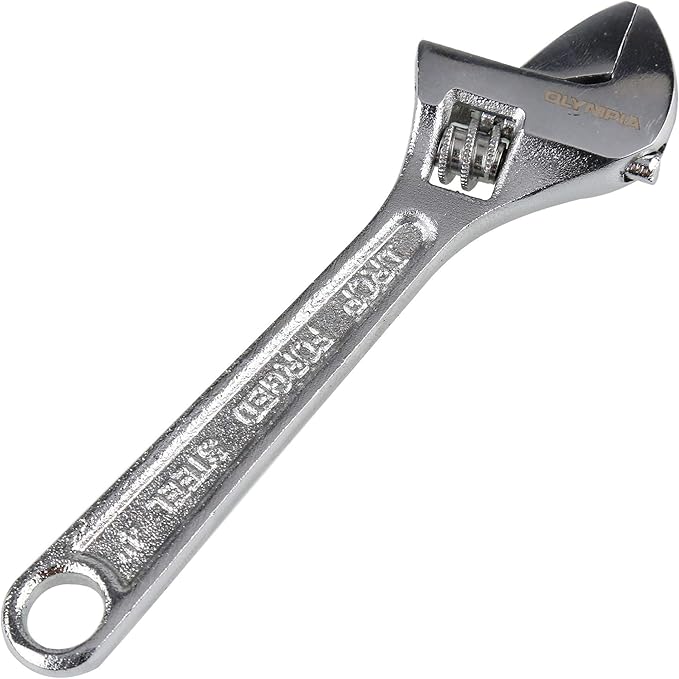 Olympia Tools Adjustable Wrench, 4 Inches, 01-004
