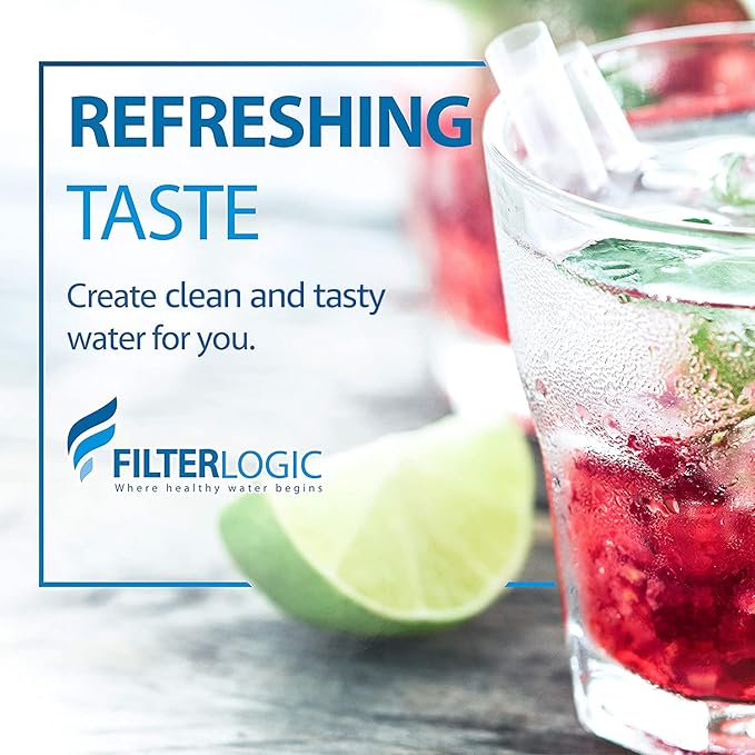 Filterlogic NSF Certified Pitcher Water Filter, Replacement for Brita® Water Filter Pitchers, Dispensers, Classic 35557, OB03, Mavea® 107007 and More (Pack of 3)