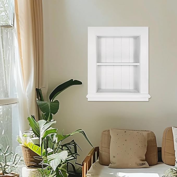 Royxen Recessed Medicine Cabinet, Bathroom Medicine Cabinets, Medicine Cabinet, Large Medicine Cabinets (White, 14 X 18 Inch, 2 Tier)