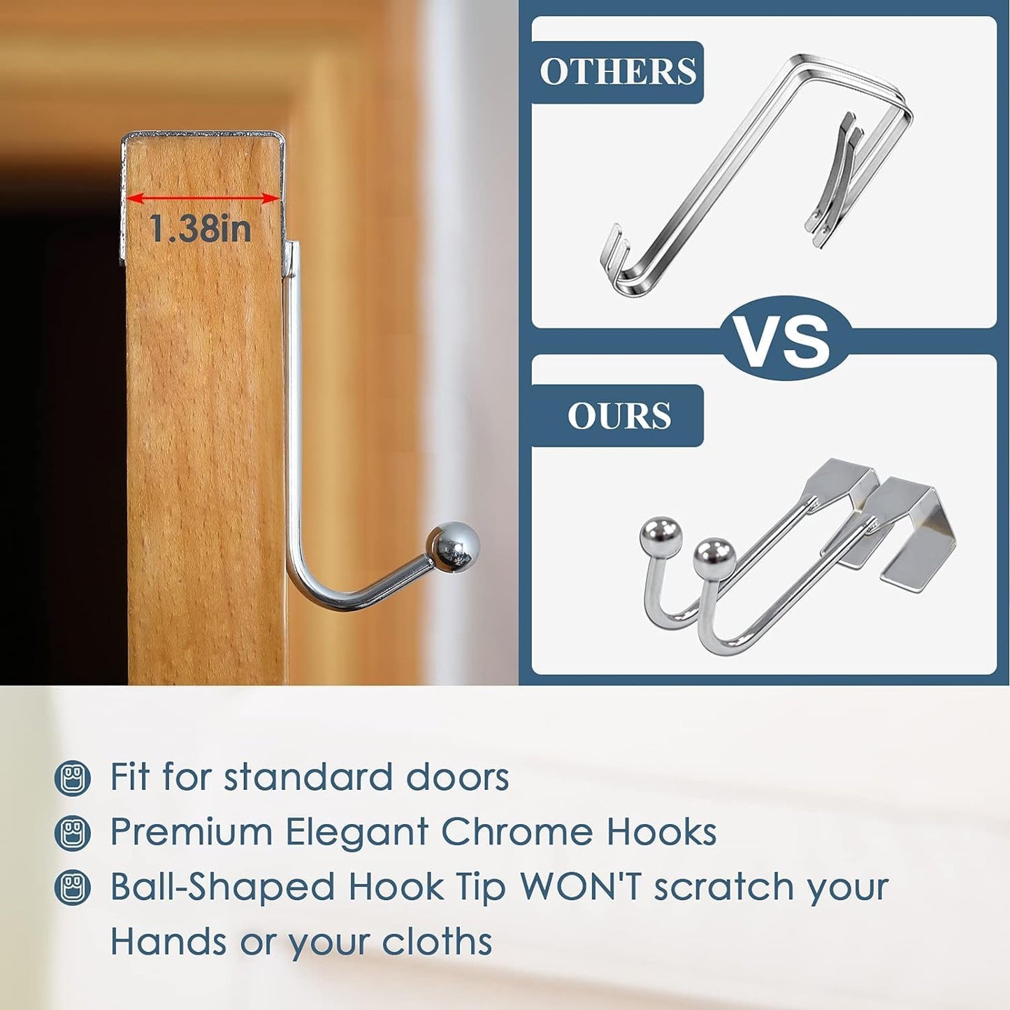 The Fine Living Co. X-Large Two Compartments Hanging Laundry Hamper with Over Door Hooks, Durable Space Saving Laundry Bag Storage with Bottom Zipper, Wide Open Top Dark/Light Compartment(25"x10"x31")