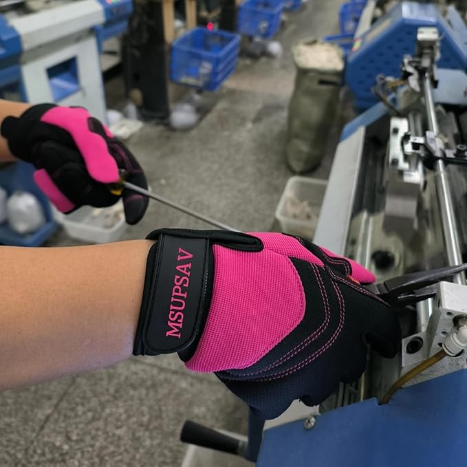 Thorn Proof&Puncture Resistant Gardening Gloves with Grip,Garden Gloves for Women, Leather Work Gloves,Gifts