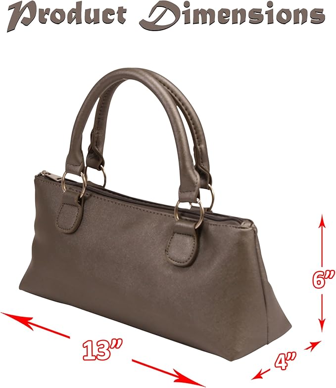 Wine Clutch Bag (Thermal Insulated) Trendy Women’s Carry Tote | Holds Red & White 750mL Bottles | Trendy Fashion | Incl. Portable Waiter-Style Corkscrew