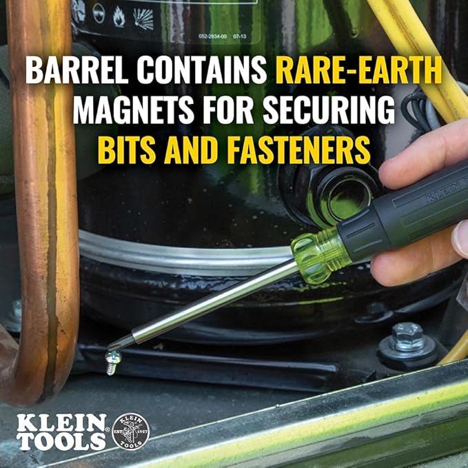 Klein Tools 80045 11-in-1 Magnetic Screwdriver Kit, 27-in-1 Precision Screwdriver, and Electronics Screwdrivers Bundle