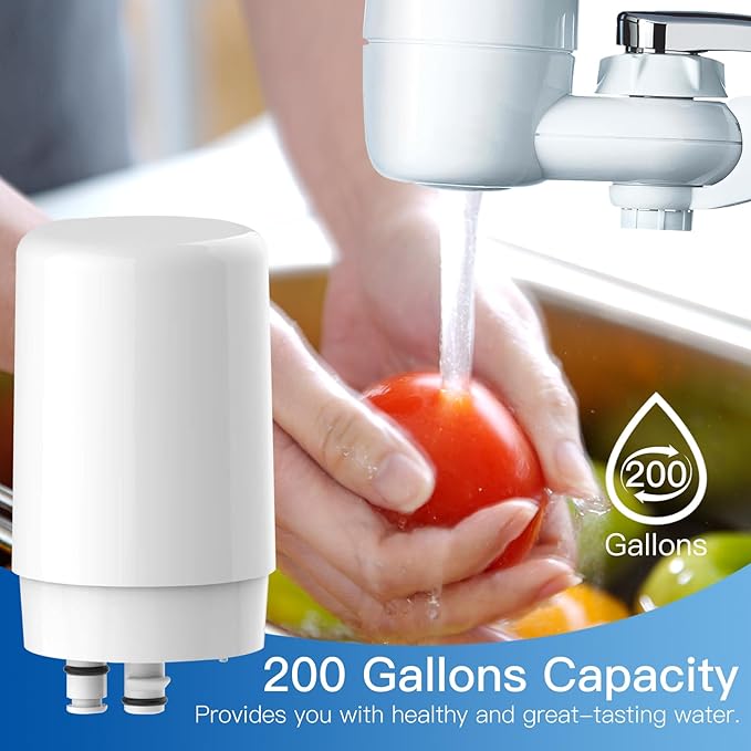 Faucets Filter Cartridge Replacement, Compatible with Brita® Faucet Water Filtration System, Brita® 36311, 36313, FR-200, FF-100