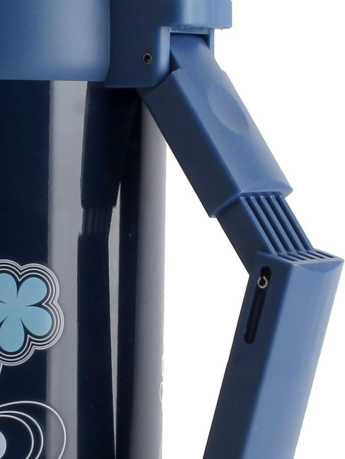 French Bull Double Wall Stainless Steel Vacuum Insulated Bottle, Travel Mug, Tumbler, Thermos, Flask with Easy Open Spill-Proof Lid, 50oz, Navy