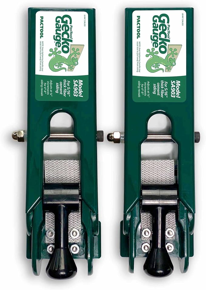 PacTool SS204 Snapper Shear Power Cutter and Gecko Gauge Siding Mounting Kit
