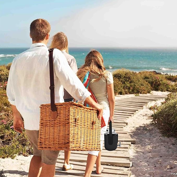 Beautyflier Sleeve for 1 Gallon Drink Dispenser with Spigot, Insulators Sleeve for 1 Gallon Water, Laundry Detergent or Beverage Dispenser for BBQ, Picnic, Pool Party and Social Events, Sleeve Only